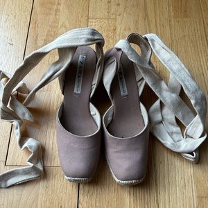Zara wedges